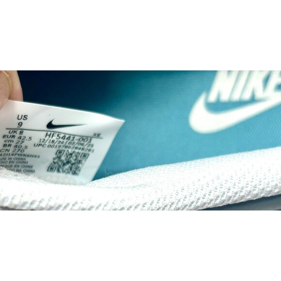 Nike Womens Dunk Low Retro Shoes - Gray/Teal ‎ - Size 9 - Picture 8 of 8